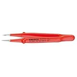 KNIPEX(クニペックス)9227-61 絶縁精密ピンセット 130MM[通販用梱包品]