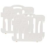 グッドベビールーム、セルフプレイ家、赤ちゃんフェンス、安全ガード、ベビー接続して拡張も可能、2P（並行輸入品） (white)