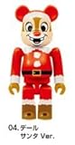 Disney Christmas Party BE @ RBRICK Bear Brick Award 04 Dale Santa Ver. by Medicom Toy [並行輸入品]