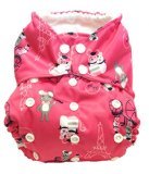 All In One (AIO) One Size Cloth Diaper French Mice by THX