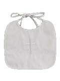 Lito White Embroidered Cotton Christening Baptism Boy's Bib by Lito [並行輸入品]