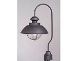 Vaxcel Vaxcel OP21505TB Harwich 10" Outdoor Post Light, Textured Black [並行輸入品]