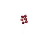 日本ビダヤコム HOMEDECO ミニアップルピック(12ヶ/袋) H0413 レッド