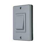 明工社 防水形埋込スイッチ 防雨形 片切 15A 300V MX0017-74