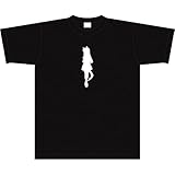 Tシャツ Sサイズ 【サイレンススズカ】黒×白 152W