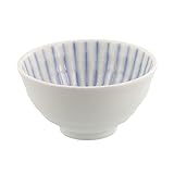 テーブルウェアイースト お茶碗 青十草 和食器 白 ih-007-02