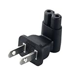 エレコム (まとめ) ACアダプタ用直結プラグ 2P L型 T-PCAD22V 1個 ×5セット
