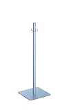 シロクマ フロアパーティションポール クローム/シルバー 1本  FPP-0365