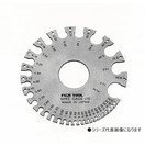 フジツール　ワイヤーゲージ （表面番手（0～36）/裏面ミリ（0.18mm～8.23mm）) SWG