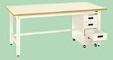 直送品 サカエ SAKAE 軽量作業台KKタイプ・キャビネットワゴン付 KKP-187KI