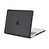 MOSISO 対応機種 MacBook Pro 14インチ ケース M5 M4 M3 M2 M1チップ A3427 A3426 A3434 A3112 A3185 A3401 A2918 A2992 A2779 A2442(2026 2025-2021発売)、ソフト TPU フレーム バンパー 割れ防止 指紋防止 プラスチック ハードシェルカバー(ブラック)