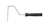 エスコ 165x356mm 6.5mmロｰラｰ刷毛ハンドル EA109NV-1