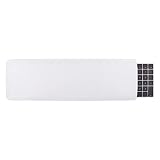 GuardV レザー製スリーブケース Apple Magic Keyboard with Numeric Keypad アップル マジックキーボード 10キー付き専用 - 保護ケース カバー ポーチ バッグ (White)
