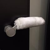 もふもふドアノブカバー 白
