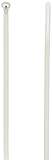 Ty-Rap TY523M Cable Tie 18 lb. 4" Natural Nylon with Stainless Steel Locking Device Distributor Pack