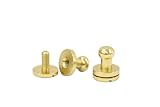 レザー金具 『ギボシ 小 直径9mm St 11498』 LEATHER CRAFT クラフト社