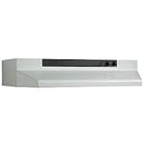 Broan 462401 Under-Cabinet Range Hood with Infinitely Adjustable Speed Control, 24-Inch, White [並行輸入