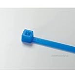 ヘラマンタイトン カラータイ 幅2.5×長さ100mm 1000本入 屋内使用 T18RBLU