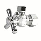 ウエストブラスd105 – 01角度停止、5 / 8 " OD Inlet – ラウンドハンドル D105-12