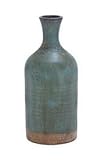Deco 79 Terracotta Bottle Vase, 12 by 8-Inch [並行輸入品]