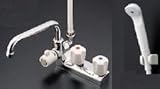 TOTO　２ハンドルシャワー金具台付きタイプスプレー（節水） TM116CR