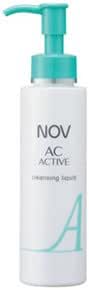 ノブ(NOV) NOV ノブ ACアクティブ クレンジングリキッド n 120mL 医薬部外品