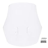 ジータレーシング(ZETA RACING) アドベンチャー ウィンドシールド ラージスクリーン リプレースメント/オプション サイズ(357mm×403mm) 厚さ(3mm) ポリカーボネート ロングツーリング 風防 ダートフリーク Dirtfreak ZE70-1901