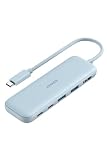 Anker 332 USB-C ハブ (5-in-1) ブルー