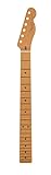 Fender フェンダー ギター用リプレイスメントネック American Pro II Tele Neck, 22 Narrow Tall Frets, 9.5", Roasted Maple