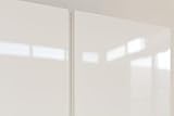 【リビング収納棚 キャビネット サイドボード】 ペルル 120 鏡面ホワイト