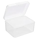 PATIKIL 小物収納ケース 6個セット 85x65x45mm 透明 PP製 パーツケース 整理ボックス プラスチック 透明タイプ