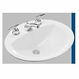 Mansfield 237-4 WHITE Easton-1 Bowl, 20-Inch x 17-Inch, White [並行輸入品]