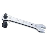 電工ラチェットレンチ（スパナ付） マーベル MR-17X