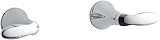 KOHLER K-T15225-4-CP Coralais Wall-Mount Bath and Shower Valve Trim, Polished Chrome [並行輸入品]
