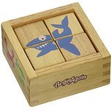 BeginAgain BuddyBlocks ??“ Sea Life ??“ Perfect First Puzzle and Wooden Blocks ??“ Great Educational
