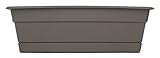 Bloem 36in Dura Cotta Window Box Peppercorn DCBT36-60