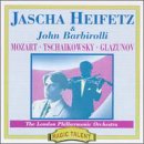 Plays Mozart, Tchaikovsky & Glazunov