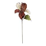 23 "銅ベルベットMagnolia 6 "花X 2