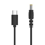 タイプCからDCへ | PD 欺瞞ラインチップ 9v 12v 15v 20v 固定電圧急速充電ラインタイプ c に 5.5*2.5 ミリメートル 65W PD USB C - DC 電源ケーブル タイプ C アダプター | ユニバーサル 4.92 フィート パワーバンク バッテリー パック充電供給タイプ C オス - DC コンバーター コード
