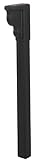 Rubbermaid mb122b Coachman PostトップマウントPost for Easyメールボックスインストール、ブラック