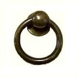 Brass knob P.033 アンティーク 取っ手 真鍮 金具 ドアノブ 家具 引出し