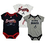 Atlanta Braves Three Strikes 3ピース幼児3ピースセット 18M