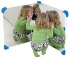 Pair Of 24 Corner Mirror by Children's Factory by Children's Factory