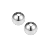 uxcell 20mm-35mmベアリングボール 304ステンレス鋼 G100精密ボール 20mm 2個 スチールボール 耐久性 防錆性 軸受用