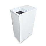 冷凍庫 小型 上開き 41L スリム コンパクト AR-BD43 (AR-BD43-BNW) [並行輸入品]