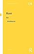 Kant for Architects (Thinkers for Architects)