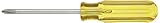 Xcelite SX102BK Chrome Vanadium Steel Phillips Round Blade Stubby Screwdriver PH 2 Head 1-5/16 Blade