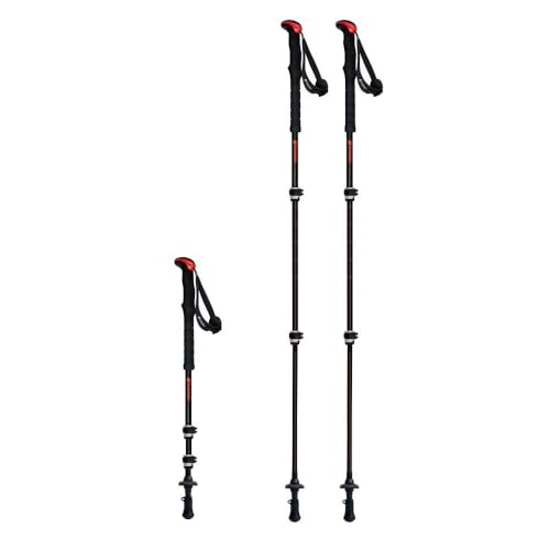 シナノ Fast-130 カーボンW 軽量カーボン製トレッキングポール 国産モデル