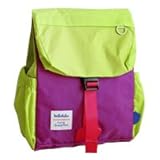 【8／10マークダウン】Hellolulu　LINUS　キッズ用　アウトドア　バックパック／ハロルル　ワンサイズ　パープル／ライム