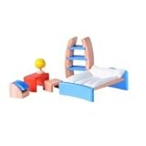 プラントイ(R)木製玩具　デコー子どものベッドルーム　7445